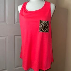 Hot pink tank